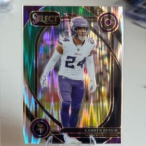 2024 Camryn Bynum Green and Black Shock Panini Select Prizm Mint condition